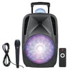 thumbnail image 2 of Supersonic Portable Bluetooth Speaker, Black, IQ-6112DJBT-BK, 2 of 6