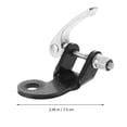thumbnail image 2 of 1PCS Universal Bike Trailer Hitch Steel Linker Trailer Hitch Adapter Attachment (Black), 2 of 9