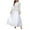 White, variant on Xuniizn Muslim Dresses for Women, Maxi Long SLeeve V Neck Embroidery Fall Loose Dress, Soft Comfy Elegant Ethnic Dress
