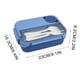 thumbnail image 3 of Lonchera, Cajas Bento Lonchera de Plástico Caja de Conservación de Alimentos Frescos Horno de Microondas Calefacción Sellada Aislamiento Térmico Lonchera Bento Lonchera con Vajilla Conservación de Ali, 3 of 4