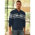 thumbnail image 3 of Iceglad Men's Casual Christmas Sweater Slim Fit Xmas Pullover Knitwear Holiday Knit, 3 of 8