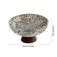 thumbnail image 3 of dajkiuy Fruit Bowl for Kitchen Counter, 10 Inch Decorative Bowl and Key Bowl for Dining Table, Coffee Table, Kitchen & Home Decor, 3 of 6