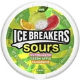 thumbnail image 4 of Ice Breakers Sours Green Apple, Tangerine And Watermelon Flavored Sugar Free Breath Mints, 1.5 Oz Tins (8 Count), 4 of 4