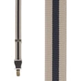 thumbnail image 2 of Suspender Store Dressy Striped Suspenders - 1-Inch Wide Elastic - Y-Back - Clip - 6 Colors & 3 Sizes, 2 of 4