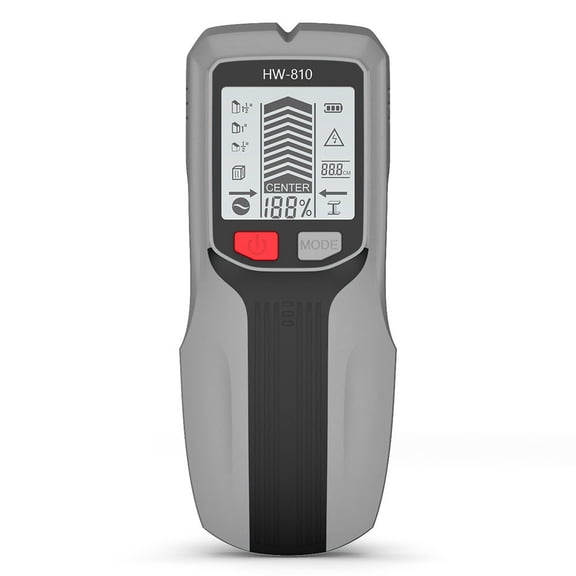 Multi Mode Wall Detector for Locating Hidden Electrical Wires and Pipes