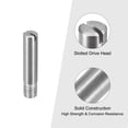 thumbnail image 4 of Uxcell 5 pack M8 x 40mm Slotted Cylindrical Pin 304 Stainless Steel Dowel Locating Pin, 4 of 6