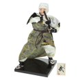 thumbnail image 3 of Dosaele Japanese Samurai Warrior Statue Ninja Action Figure Sculpture with Style, 3 of 4