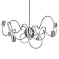 thumbnail image 1 of Radionic Hi Tech PEN_WAI-258P-SC_RHT 25 in. Whurler 8 Light Satin Chrome Pendant, 1 of 1