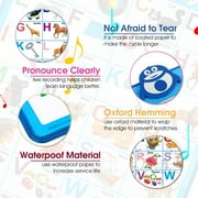 Beefunni Learning Toys for Toddlers 1 2 3+Years, Electronic Interactive Alphabet Wall Chart, Talking ABC Learning Poster with Music Birthday Gifts for 2-6 Years Old Boys and Girls.