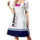 thumbnail image 2 of Vestido de manga corta Xanax, ropa de mujer, novedades , vestido de verano para mujer, vestidos cortos , vestido atrevido., 2 of 7