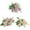 A*1+B*1+C*1, variant on 3PC Artificial Tail Orchid Flowers Bouquet For Home Decor Wedding Table Centerpieces Craft (32x14cm)