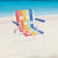 thumbnail image 1 of Mainstays Low Profile Beach Chair, 2 Pack, 1 of 9