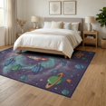 thumbnail image 3 of ODIKA Science Fiction Nebula Spaceship System Educational Learning for Queen Size Bedroom, Under Bed, Master Suite, Foldable Easy Care, 3 of 7