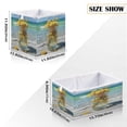 thumbnail image 3 of Storage Basket Foldable Open Organizers for Clothes Toys Books15.75x10.63x6.96in Yellow Daisy Glass Jar, 3 of 8