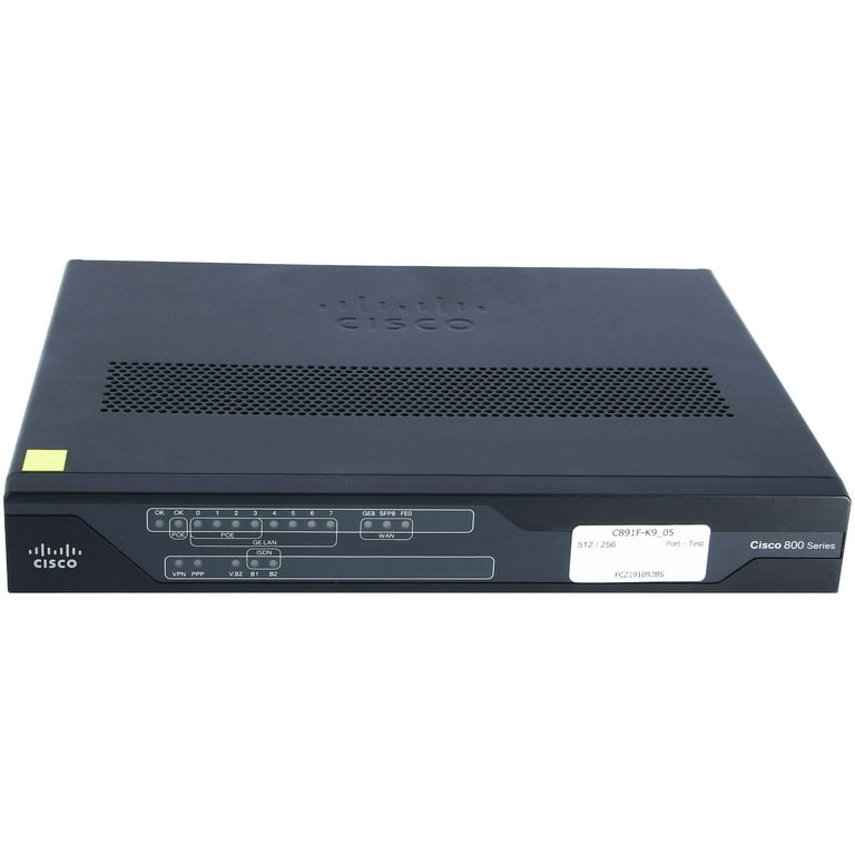 Cisco C891F-K9 Cisco 891F Gigabit Ethernet Security Router Cisco C891F-K9 Cisco 891F Gigabit Ethernet Security Router