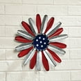 thumbnail image 3 of Metal Patriotic Flower Wall Hanging by Fox River Creations, 3 of 4