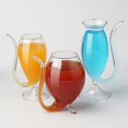 thumbnail image 2 of 3pc, Vampire Glass, Vampire Cup With Build-in Straw, Novelty Wine Glass, Cocktail Glass, For Bar, Pub, Club, Restaurant And Home Party Use, Drinkware, 2 of 2