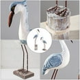 thumbnail image 5 of Pretyzoom 2 Pcs Coastal Birds Sculpture Wooden Home Decoration for Office Decor, 5 of 5