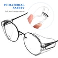 thumbnail image 3 of 2 Pairs Safety Eye Glasses Side Shield Side Shield Flap for, 3 of 8