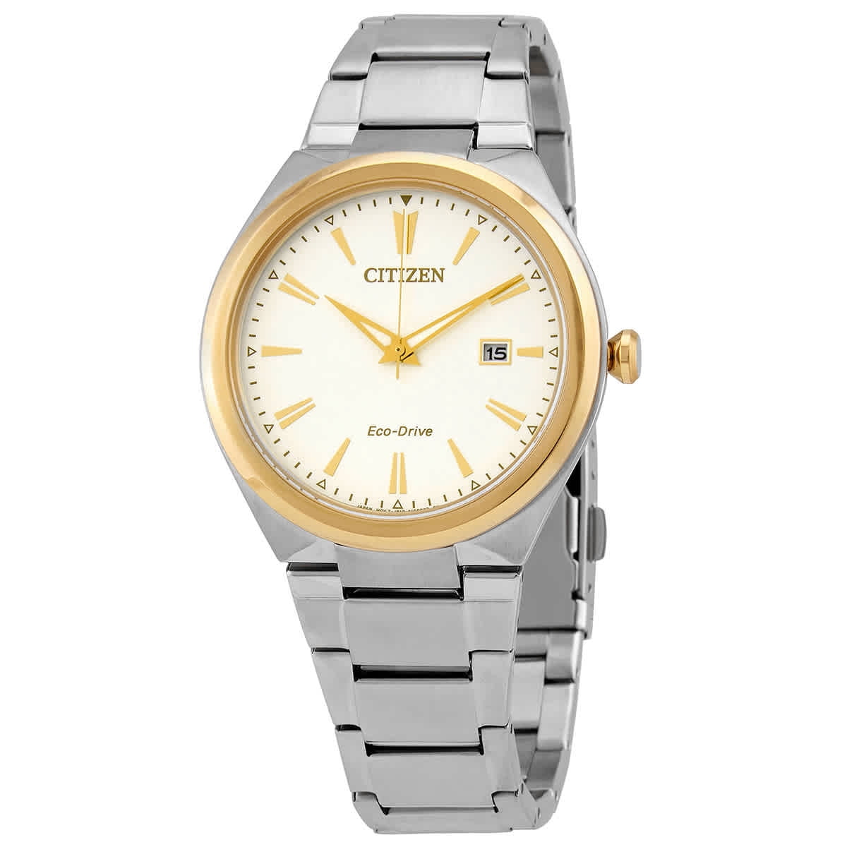Citizen Men's BM6552-52E Eco-Drive Gold-Tone Stainless Steel Watch 