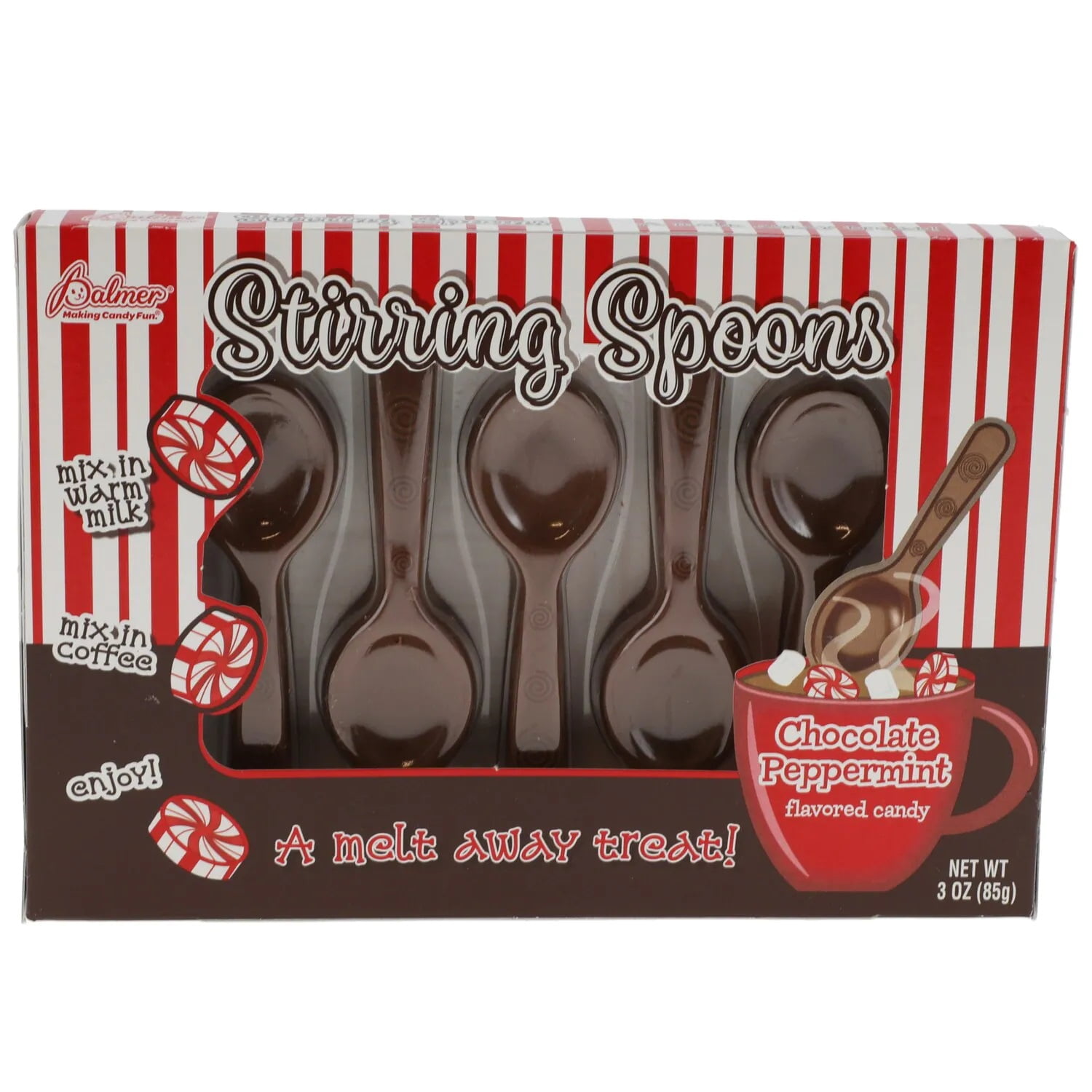 Sur La Table Peppermint Cocoa Stirrers