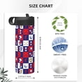 thumbnail image 4 of Pofeuu golf Print 18oz Sports Insulated Kettle, Sports Bottle Water Bottles For Men Women For Gym Hiking Camping Running Mountain Bike Outdoor Sports, 4 of 8