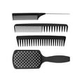 4pcs Hair Comb Set Professional Men Women Detangling Hair Brush Comb