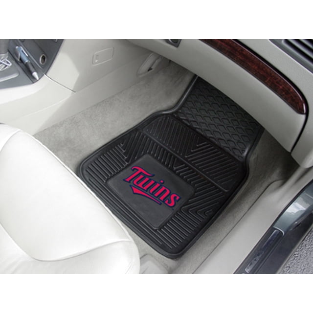 MLB - Minnesota Twins Tapis de Voiture en Vinyle 2 Pcs 17"x27 Pouces