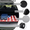 thumbnail image 6 of Jeiento Puerto Rico Flag Palm Tree Car Trunk Mat 29"x39", Washable Non Slip All Weather Trunk Protector Tropical Caribbean Car Decor, 6 of 7