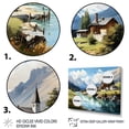 thumbnail image 3 of Designart "The Alps in Italy II" Landscapes Wall Art Living Room, 3 of 5