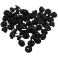 thumbnail image 1 of FONDOTIN 120Pcs Pegboard Hooks Stoppers Black Rubber Fasteners Prevent Hooks Falling Off, 1 of 6