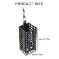 thumbnail image 3 of 5Pcs/set Fishing Tackle Cage Feeder Basket Lures Feeder Cage Fish Baits Cage, 3 of 10