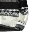 thumbnail image 3 of Chandails et Pulls pour Hommes, Chandail Décontracté Imprimé à Manches Longues à Col Rond Polyvalent en Tricot, Chandail pour Homme, 3 of 5