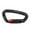 Black Red, variant on Rock Climbing Hook, Abrasion Proof Auto Locking Climbing Clips 25KN 5620 Lbs 7075 Aluminum Alloy Anti Fall Multipurpose for Camping Mountaineering Black Blue,Black Gold,Black Red