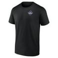 thumbnail image 2 of Men's Black Colorado Rockies Cooperstown Collection Field Play T-Shirt, 2 of 3