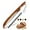 Light Brown, variant on CozyNestFinds 16.5” Bread slicer for Homemade Bread, Serrated Bread Knife for homemade bread with Bow Design, Premium Bread Knife, Bread Slicer, Bread Cutter for Bagels, Baguettes, Natural Wood