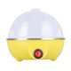 thumbnail image 2 of Cocedor de huevos y escalfador eléctrico rápido con apagado automático para tortillas, bandeja de capacidad para huevos duros, blandos y medianos, una sola pila, amarillo, 2 of 3
