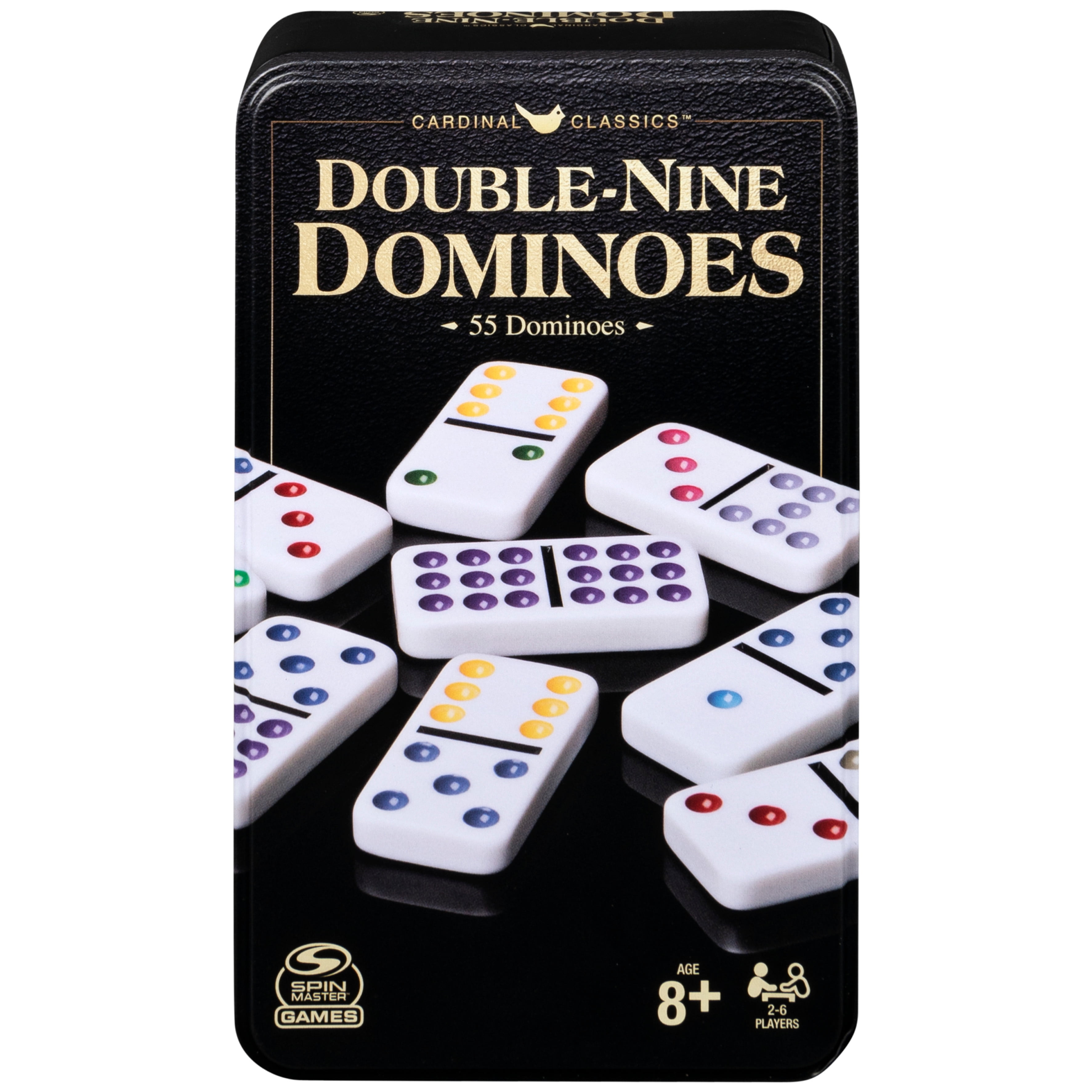 Jaques of London Premium Mexican Train Dominoes Regulation Size Double 12 