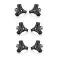 thumbnail image 1 of 6pcs Universal Plastic Mower Wing Nuts and Triangle Mower Handle Bolts, Fits Most Mower Handle Parts Garden Tools, 1 of 5