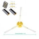 thumbnail image 3 of Paquete de 14 piezas de repuesto Roomba serie 800 900 para robot aspirador, filtros extractores de desechos, cepillos laterales y tornillos, 3 of 5