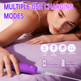 thumbnail image 4 of Bullet Vibrator Sex Toys Mini Adult Vibrators for Women and Men App Remote Control with 10 Vibrating Modes Liquid Silicone Finger Massager Wand, 4 of 8