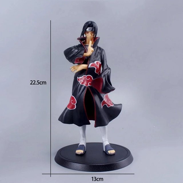 Figura de Anime Naruto de 25 cm, Uchiha Itachi Sasuke Pain Kakashi Naruto Shippuden, figuras de acción, colección de modelos, juguetes para niños, regalos