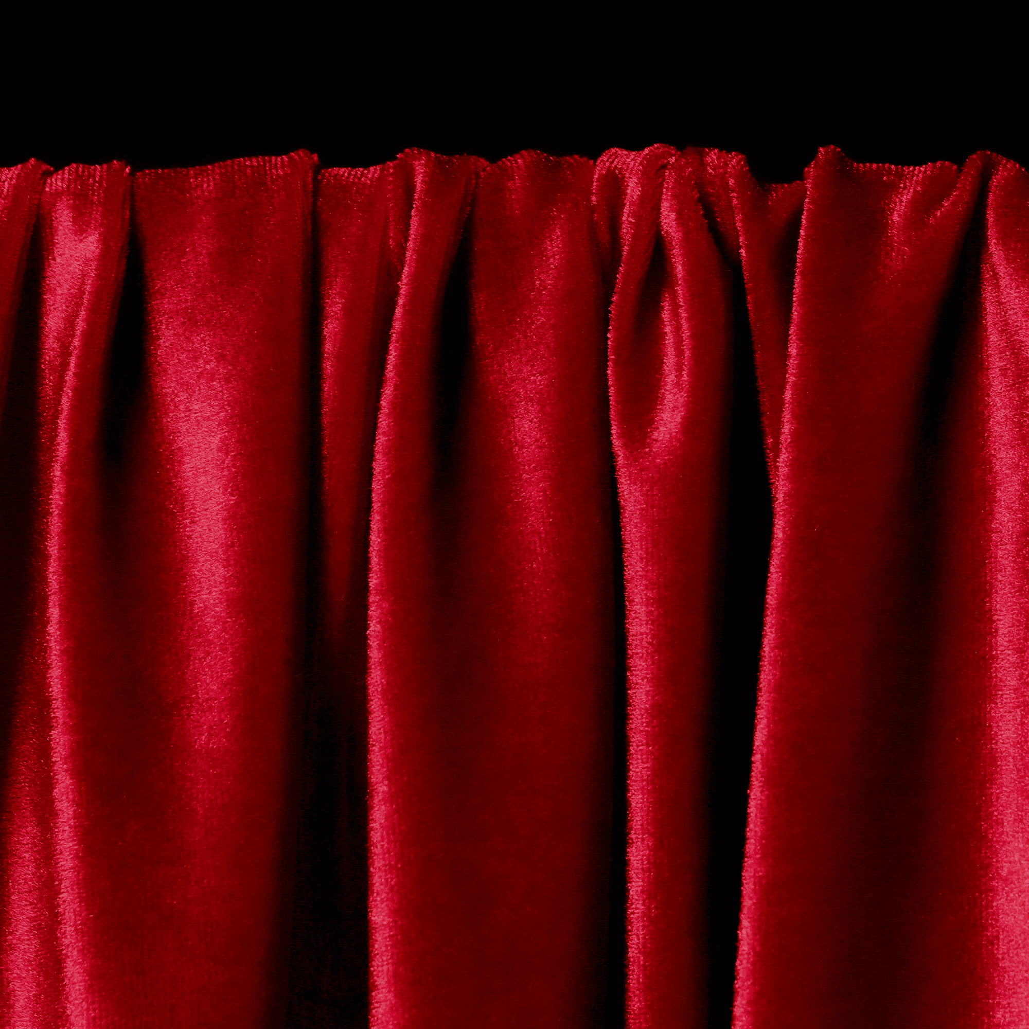 Ice Fabric Stretch Velvet Fabric by the Yard - 60" Wide Soft Stretchy Fabric for Sewing Clothes, Apparel, Costume, Crafts - 90% Polyester 10% Spandex - Red - 4 Yards