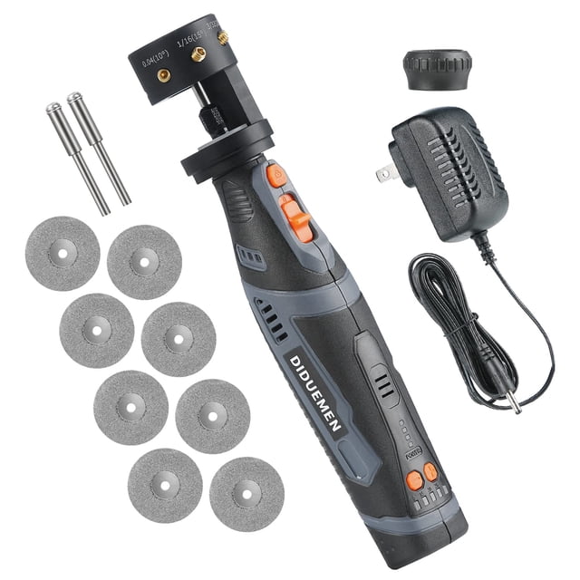 Afilador de electrodos de tungsteno DIDUEMEM, amoladora inalámbrica de 8 V