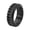 Black, variant on Stainless Steel Cuban Link Spinner Ring for Men Rotating Fidget Band Wedding Band Men's Jewelry Gift for Husband Boyfriend Silver Size 7