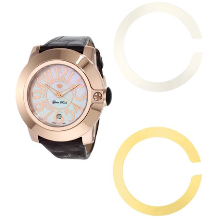 WATCH GLAM ROCK STAINLESS STEEL NACRE BROWN WOMEN GR32052