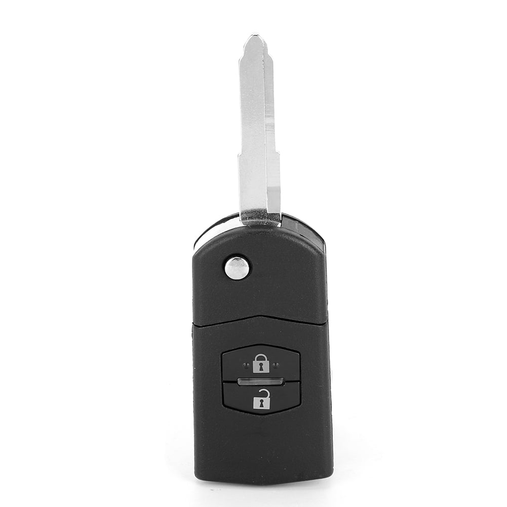 Étui à Clés de Voiture, 2 Boutons, Coque de Clé de Voiture Haute Précision