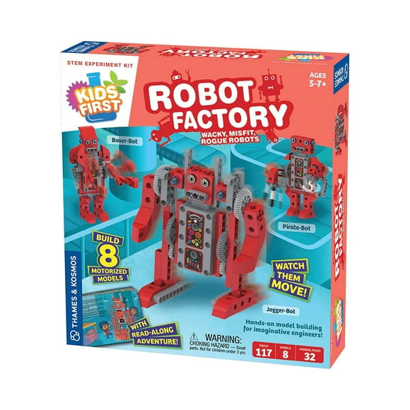Kids First Robot Factory Wacky Misfit Rogue Robots Activity sets for Children