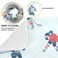 thumbnail image 2 of Yayeee Dish Drying Mat for Kitchen Counter 18"x24" Microfiber Absorbent Pad, Hockey Action Zone, 2 of 7