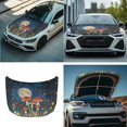 thumbnail image 7 of Yuyamidu Aesthetic Mushroom Hood Cover for Cars Sedans Flower Auto Rearview Protection Cover 1 Car Front Hood Cover Protector with 2 Side Mirror Covers Car Exterior Accessories, 7 of 7